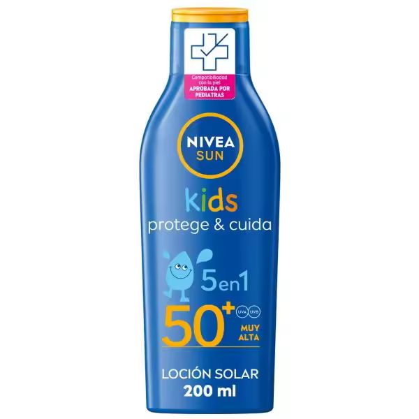 NIVEA Sun Protege & Juega SPF50+   200 ml Protector Solar para Niños - 1