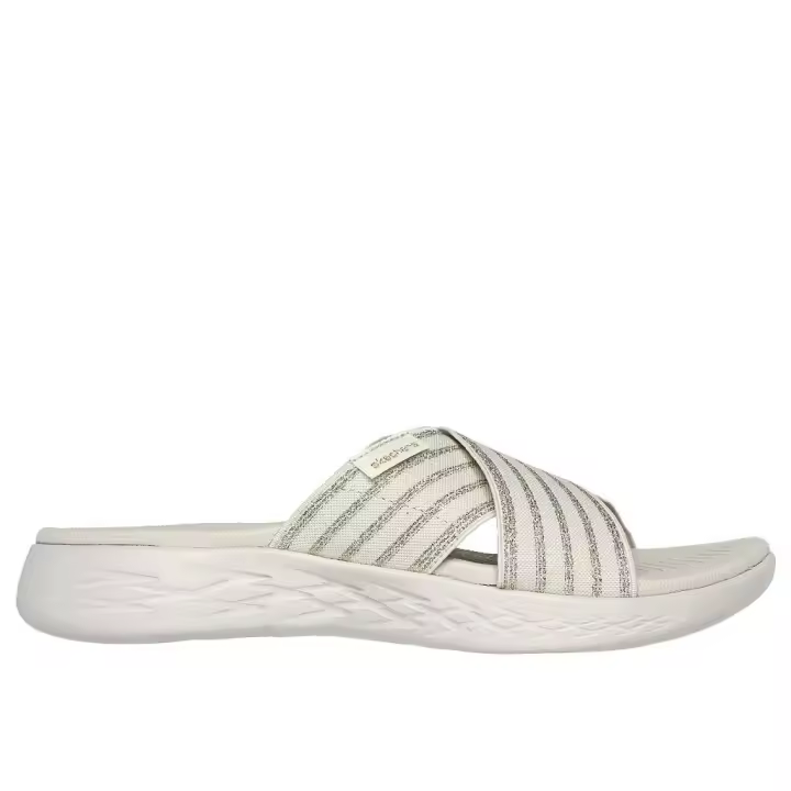 SKECHERS 140740 Zuecos o mules de mujer beige 524 - 1