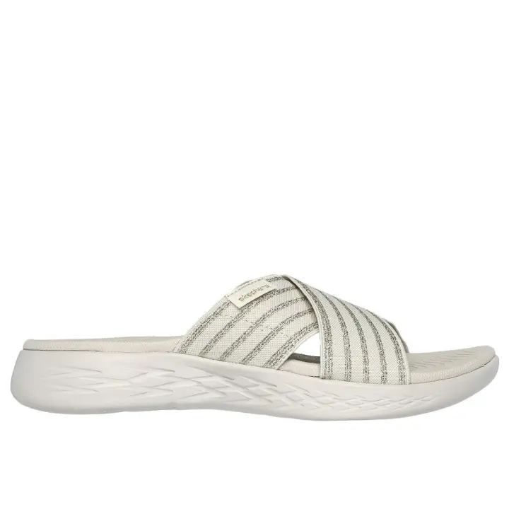SKECHERS 140740 Zuecos o mules de mujer beige 524 - 1