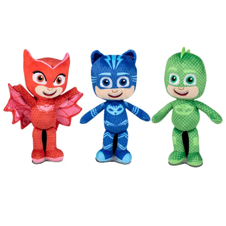 PELUCHE PJ MASKAS SET 3 MODELO SURTIDOS 22CM - 1