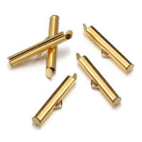 20pcs Tornillos De Acero Inoxidable Para Pulsera Y Collar De Cuentas Multifilamento Hecho En Zhejiang China Metal Clavija Final De Tubo Para DIY Joyería - details 4