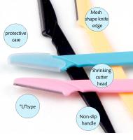 Afeitadora De Cejas Portátil Para Mujer Eliminación De Vello Seguridad Cuchilla De Afeitar Maquillaje Scraper Combo De 3/4/10 Piezas - details 5