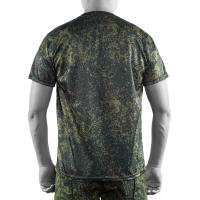 Camiseta Táctica Para Hombre MEGER Quick Dry Camiseta De Gimnasio Con Cuello Redondo Manga Corta Talla Grande Hasta 4XL Casual - details 4