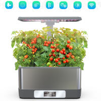 Sistema De Cultivo Hydroponico WiFi Para Jardín Interior Con 8 Pilas De Hierbas Luz De Crecimiento LED Y Caja De Jardinería Sin Tierra Control Remoto - details 3