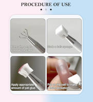 Herramienta De Arte De Uñas Con Esponja Suave Para Gradiente Y Manicura Pincel De Puntos Y Herramienta De Polvo De Uñas - details 2