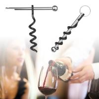 1PC Mini EDC Abrebotellas De Camping Multiusos Con Llave De Correa Rojo Herramienta Para Botellas De Vino Portátil De Acero Inoxidable Y Plástico - details 4