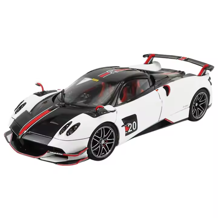 1/18 LCD MODELOS PAY HUAYRA BC ROADSTER BLANCO-LCD18008-WH - 1