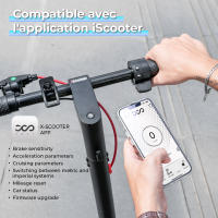 Patinetes Electricos Adultos iScooter W7 350W 8.5" 36V7.8Ah Batería Máxima Alcance 25 Km Potente para Adultos - details 5