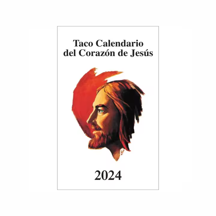 Calendario Sagrado Corazón de Jesús 2024 - Calendario Anual, Fases Lunares, Santoral, Devociones, Reflexiones y Curiosidades - 1