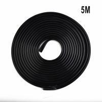 1Pc Tira De Protección Para Puerta De Coche 5M Goma U Shaped 11mmx5mm Sellado Decorativo Herramientas De Adornos Para Automóviles - details 3