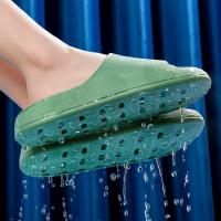 BZQJZP Chancletas De EVA Antideslizantes Desodorantes Para Hombre Y Mujer Chancletas De Baño Para El Hogar Y Hotel Verano - details 14