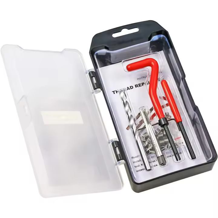 JUEGO PARA REPARAR ROSCAS CON HELICOIL M10 X 1.50 15 PIEZAS - 1