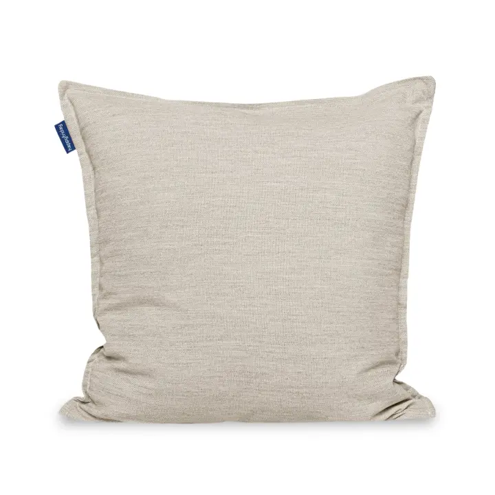 Happyfriday- Twill Funda de cojín decorativo 60x40 cm Beige, Fundas de cojines decorativos 71% Poliéster 29% Algodón, calidad de , Fabricado en España - 1