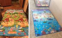Alfombra De Juego Para Bebés 180x120x0.3cm Tapete De Gimnasio Para Niños Impermeable Suave Para Interior Y Exterior - details 4