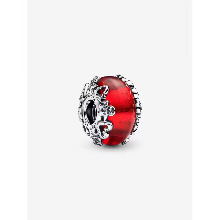 Charm Pandora Cristal de Murano Magia Navideña Plata de primera ley 793597C00 - 1
