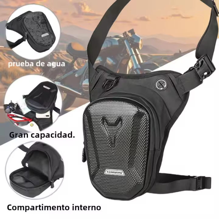 Bolsa De Cintura Impermeable Para Hombres Moto Camping Viajes Senderismo Montañismo Exterior Bolsillo Leg Bag Taotaocar - 1