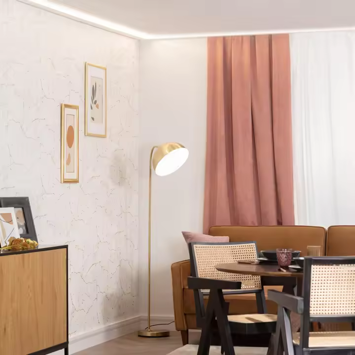 Ledkia Moldura para Tira LED 2m Modern - Iluminación Decorativa Indirecta - 1