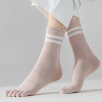 5 Pares De Calcetines Antideslizantes Para Mujer Deportivos De Yoga Y Pilates Para Otoño Y Primavera Calcetines De Dedos - details 27