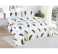 Colcha boutí + 2 fundas de almohada , Estampada para Primavera, Verano, otoño e Invierno. 100% Microfibra 90cmx 135cmx150xcm - details 1