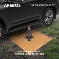 Arebos Gato hidráulico 3T con pedal, 2 caballetes, capacidad de carga de 3 toneladas, gato hidráulico para taller y aficiones - details 21