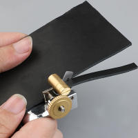Cortador De Correas De Cuero Tipo Anillo Herramienta Manual Portátil Para El Arte De Cuero Cortador De Cuerda De Cuero Para Hombro - details 0