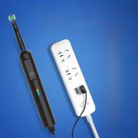 Cepillo De Dientes Eléctrico Recargable Con 6 Cabezas Y Estuche De Viaje 3 Modos Compatible Con Oral B Para Adultos - details 2