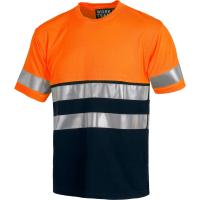 WorkTeam Camiseta Manga Corta de trabajo, alta visibilidad y cintas reflectantes - details 2