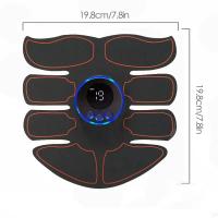 Estimulador De Músculos Abdominales EMS Con App Para Entrenamiento De Brazos USB Recargable Aparato De Ejercicio Muscular Para Hombres En Casa - details 8