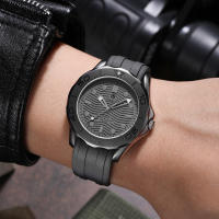 Reloj Deportivo Para Hombre De Marca Luminoso Y Resistente Al Agua Con Correa De Silicona Reloj Militar De Moda Cuatro Dígitos Calibre Japonés - details 8