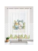 STARLEY - Cortinas de Cocina con Estampados Variados – 3 Tamaños Disponibles – Cortinas Decorativas para Ventanas Pequeñas y Grandes – Tela Fácil de Limpiar y Resistentes al Sol – Perfectas para Cocina, Comedor y Sala - details 4