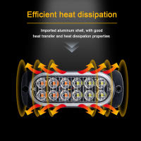 Luz De Advertencia De Emergencia Para Coche Con 12LED Luz Ambarina De Emergencia Para Camiones Y Remolques Lámpara De Beacon Accesorios Para Coches 12V - details 4