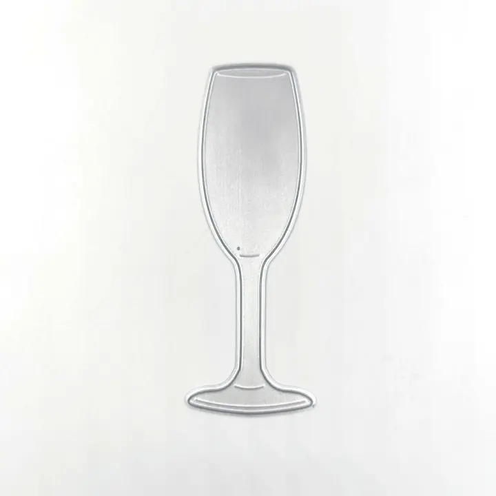 Goblet Corte Metálico Herramientas De Scrapbooking Papel Y Artesanía Estampado Y Enfoscado Con Diseño De Bebida - 1