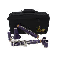 SLADE Clarinete Bb De 17 Teclas En Bakelite Instrumento De Viento Profesional Con Caja Y Fibras Musical Partes De Instrumento - details 6