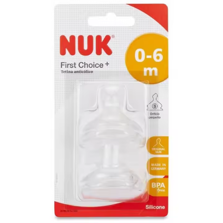 Nuk Fc Tetina Silicona Talla S 0-6 M, 2 Uds - 1