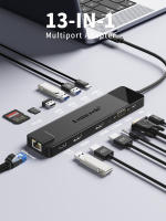 Estación de Acoplamiento USB C 13 en 1 Lemorele para Monitores Triples,Audio 3.5MM, USB C 3.0, 100W PD - Marca Lemorele - details 0
