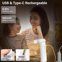 Luz De Lectura Recargable Por USB Luz De Libro LED Portátil Con Clip Para Lectura En La Cama Luz Marcadora De Lectura - details 2