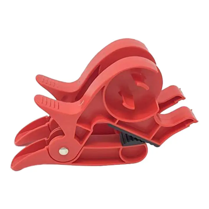 2pcs Dispensador De Cinta Y Soporte Pararollo De Papel Herramienta De Empaque Para Regalos De Navidad Artesanías Y Manualidades Plástico - 1