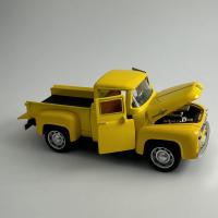Modelo De Camión Rojo En Metal 1/32 Miniatura De Coche De Acción Con Devolución Al Retroceso Para Colección Decorativa Juguete Para Niños Y Niñas Regalo De Navidad Y Año Nuevo - details 3