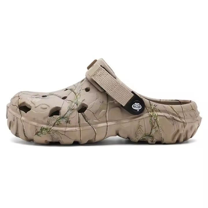 Sandalias De Verano Para Hombre Clogs Cómodas Para El Hogar Y Jardín Antideslizantes Suave Bajo La Plantilla Tamaño Grande 46 47 - 1