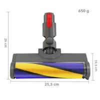 Cabeza De Cepillo Rodante Suave Para Aspiradoras Dyson V7 V8 V10 V11 V15 Sin Cable Accesorios Para Piso De Madera Dureza Con Detector De Polvo - details 0