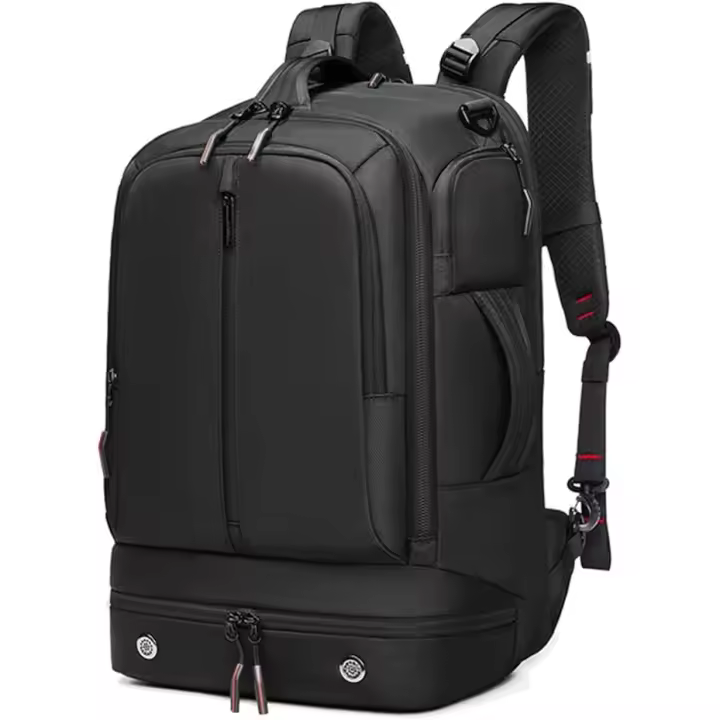 Mochipa Viaje Cabin Avion Bolsa de Cabina de 33L Equipaje de Mano de Compartment para Portátil de 16 "Mochipa de Senderismo with Antirobo System Ideal para Negocios Escuela Ligera - 1