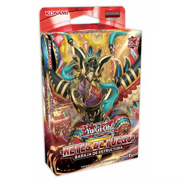 Yugioh! - Baraja de estructura Reyes de Fuego - Castelano - 1