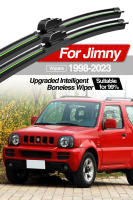 LimpiaParabrisas Láminas De Limpieza Del Parabrisas Para Suzuki Jimny JB23 JB43 JB33 JB53 JB74 JB64 1998-2023 Accesorios De Parabrisas 2 Piezas De Goma Natural Inteligente Boneless Wiper Tamaño Original Del Coche - details 0