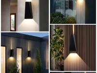 Lámpara De Pared LED 6W 10W IP65 Impermeable Aluminio Para Exterior Iluminación De Jardín Puerta Y Porche Luz Moderna Nórdica Interior 85-265V - details 14