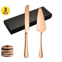 Juego De Cuchillo Y Espátula Para Pastel De Acero Inoxidable Herramienta De Pan Y Queso Para Cocinar Y Hornear Regalo - details 10