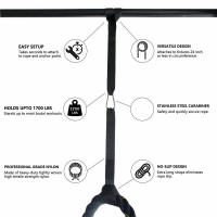 2pcs Battle Rope Anchor Strap De Nylon Reinforced De Alta Calidad Para Ejercicio En Gimnasio Y Crossfit Accesorios De Equipo Muscular Fácil Y Rápido Setup - details 4