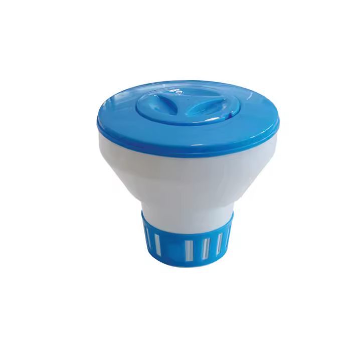 DISPENSADOR DE QUIMICOS FLOTANTE (GRANULADO O PASTILLAS) PEQUEÃ‘O Ã˜13x13cm EDM - 1