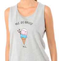 Kisses and Love-Pijama de Verano Tirantes Anchos Algodón KL45250 para Mujer