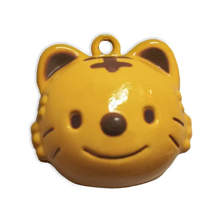 Cascabel Decorativo Metálico – Tamaño Mini – Bell – Animales – Mascotas – Gato – Cat – Música para tu Ropa y Complementos – 1,5 x 1,5 cm. – Moda The Happy Patch - 1
