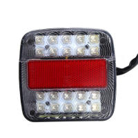 Luz Trasera De Camión 12V Con 20 LED Para Camiones Y Remolques Luz De Señalización Trasera Impermeable Piezas De Luz Trasera - details 1
